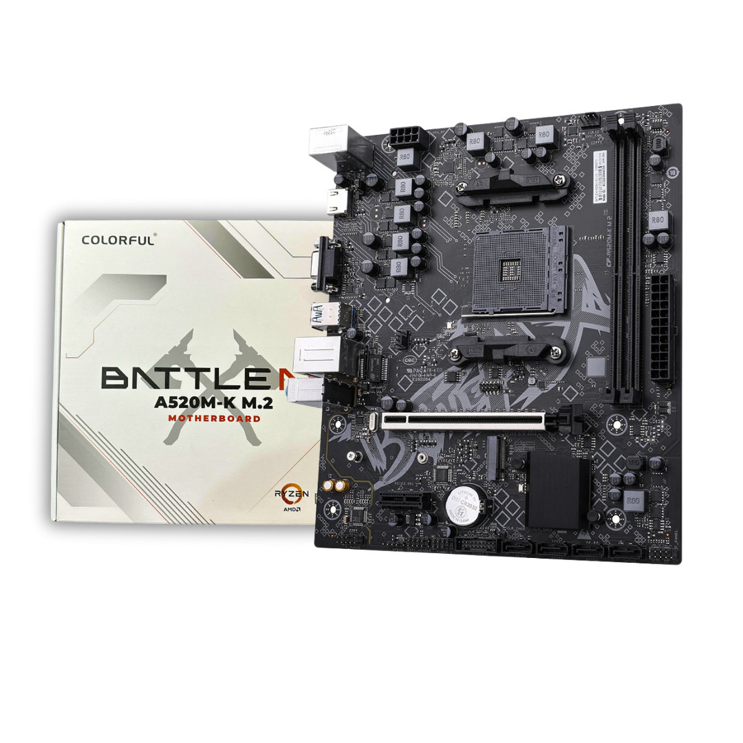 Colorful Motherboard Battle-Ax A520M-K M.2 DDR4 Colorful Motherboard Battle-Ax A520M-K M.2 DDR4